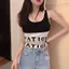 Mùa Hè Phong Cách Mới Nữ Phiên Bản Hàn Quốc Thời Trang Cắt Lưới Khâu Tinh Khiết Desire Phong Cách Thiết Kế Dệt Kim Camisole Áo Vest Top
