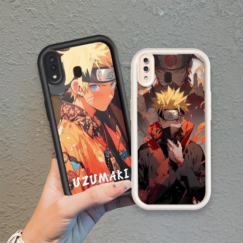 Ốp Lưng Cho Samsung A20 A30 Hoạt Hình Silicon Điện Thoại Thông Minh Mềm TPU One Piece Naruto Mắt Thiên Thần Chống Sốc Ốp Lưng