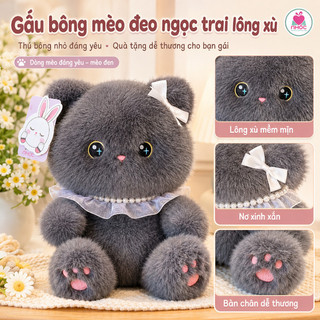 Đồ chơi bông cao cấp – Mềm mịn và lông lá, hình dáng dễ thương, là món quà lý tưởng để tặng bạn gái và người yêu