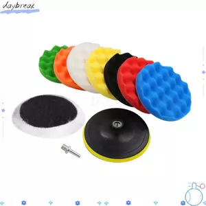 DAYBREAK 10 Miếng Lót Khoan, Bộ Miếng Lót Xốp Len Xốp, Chuyên Nghiệp Kích Cỡ Khác Nhau Bề Mặt Khác Nhau Miếng Lót Xe Bền Đẹp Cửa Hàng Sửa Chữa Tự Động