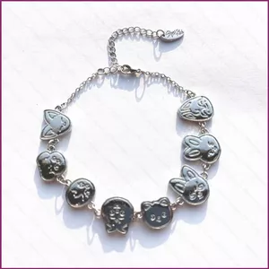 YT4 Đi Lạc Trẻ Em Vòng Tay Hoạt Hình Thép Không Gỉ Thời Trang Đơn Giản SKZOO Trang Sức Ngôi Sao Cùng Phong Cách