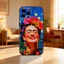 Ốp điện thoại nghệ thuật TP-1 F-Frida-s K-Kahlo-g cho iPhone17,16,15,13,12 Plus, Max Soft Silicone Black Cover