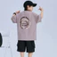 Phiên Bản Hàn Quốc Solona Cool Cotton Áo Thun Mùa Hè Bé Trai Bé Gái Tay Ngắn 80-170 Size JEFF