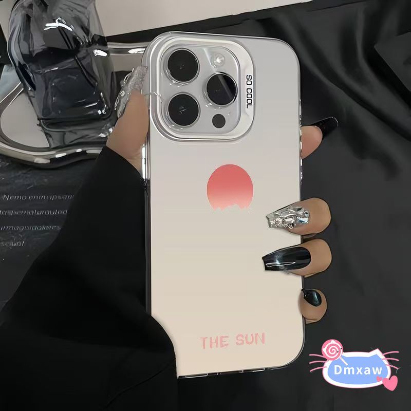 Ốp điện thoại mặt trăng mặt trời thanh lịch cho OPPO Find X9 X8S Plus X8 X7 Ultra X6 X5 Pro X3 Lite 5G 4G Vỏ lưng đơn giản sang trọng mát mẻ