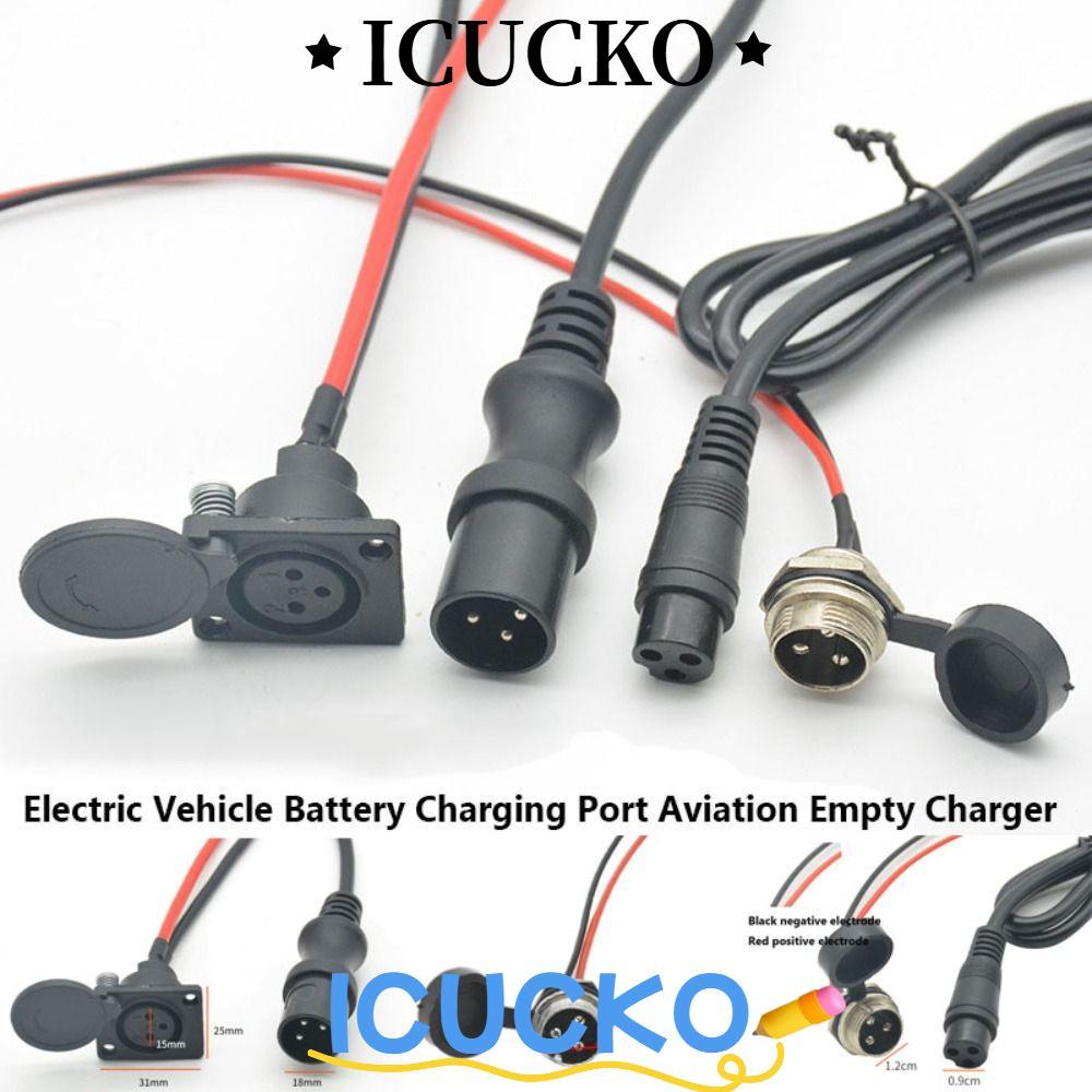 Bộ sạc xe điện ICUCKO với nhiều cổng sạc đa năng, dành cho phụ kiện xe điện.