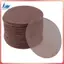 50 Chiếc Lưới Chà Nhám Abranet 5 Inch Chống Tắc Móc Vòng Chống Bụi Giấy Nhám Lưới Không Bụi 400 Grit Nâu Nhôm Oxit