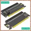 PCI-E 5.0 16X sang X16 Thẻ chuyển đổi 180 độ Thẻ nâng PCIE với đầu nối PWR ATX 6Pin (R F C V)