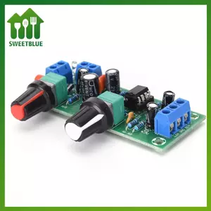 SWEET DC 12V-24V Bộ lọc thông thấp NE5532 Quá trình loa siêu trầm Preamp Board n