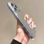 Ốp Điện Thoại Gương Đơn Giản Cho iPhone 17 Pro Max 16 15 14 13 Vỏ Bảo Vệ Chống Sốc