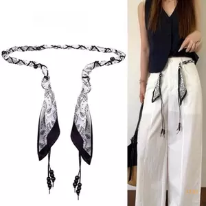 Dây Chuyền Cotton Sáp Nhẹ Hạt Trang Trí Boho Phù Hợp Unisex
