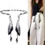 Dây Chuyền Cotton Sáp Nhẹ Hạt Trang Trí Boho Phù Hợp Unisex