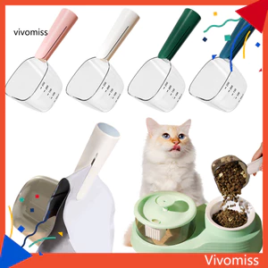 Muỗng Thức Ăn Cho Chó Với Đo Chính Xác Muỗng Đo Thức Ăn Cho Chó Mèo Chức Năng Kép Dung Tích 1 Cốc Dụng Cụ Cho Thú Cưng Dễ Dàng Điều Khiển Phần Chính Xác Thìa Thú Cưng 2 Trong 1