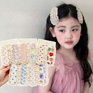 Trẻ Em Nổ Dán Velcro Kẹp Tóc Magic Dán Dán Dính Dán Tóc Dễ Thương Dính