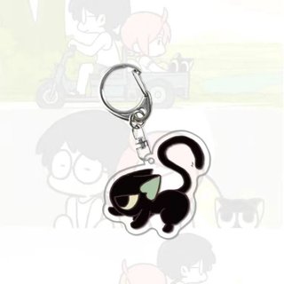 Anime Phim Truyền Thuyết Của Hei Luo Xiaohei Cosplay Móc Khóa Kawaii Acrylic Mặt Dây Chuyền Móc Khóa Móc