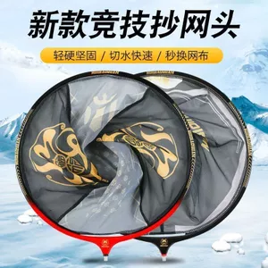 Túi lưới siêu nhẹ bằng nhôm carbon với đầu lưới dày, chống móc và nhanh khô