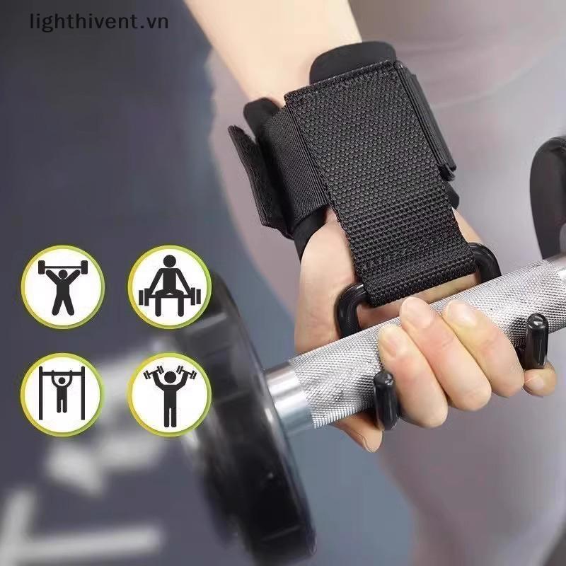 Móc Nâng Tạ & Dây Đeo Cổ Tay Cho Phòng Tập Thể Dục - Lighthivent (VN)