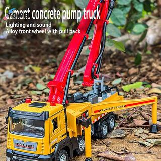 YOWEI 1: 32 Bơm Bê Tông Tru Đồ Chơi Xe Diecast Meatl Xe Mô Hình Kéo Ba Âm Thanh & Ánh Sáng Thu Nhỏ Bộ Sưu Tập Quà Tặng Cho Bé Trai Kid VN
