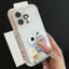Ice Cream Frog cho trường hợp iPhone 17pro iPhone 15/14/13pro Skin Scrub