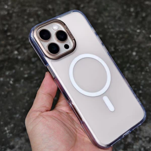 Ốp Lưng Trong Suốt Likgus Super Cho iPhone 16 Pro Max/16 Pro/16 - Viền Camera Kim Loại, Sạc Từ Tính Magnetic Cao Cấp