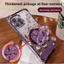 Ốp Lưng Trong Suốt Cho OPPO Reno 15 15F 14F 13F 12F 11F 14 12 13 11 F 10 8T 7Z 8Z 8 7 Sang Trọng Cao Cấp Dễ Thương Giá Đỡ Xoay Đứng Phong Phú Mạ Trong Suốt Vỏ Điện Thoại Mềm