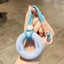 THEGIRL8B Grip Strength Trainer, Silicone Double Power Grip 10-60LB Hand Grip Móc khóa, Dụng cụ chỉnh ngón tay Sức mạnh cổ tay Huấn luyện sức mạnh di động Vòng ngón tay Tập thể dục ngón tay