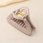 Móng Vuốt Tóc Tam Giác SHUPUN, Kẹp Tóc Mềm Silicon Mềm, Thời Trang Chống Trơn Trượt An Toàn Chống Vỡ Kẹp Cá Mập Không Thể Phá Vỡ