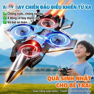 Máy bay tạo bọt điều khiển từ xa EPP Glider Đồ chơi trẻ em 2 17 tuổi Chống nước Chống va chạm 2 4G