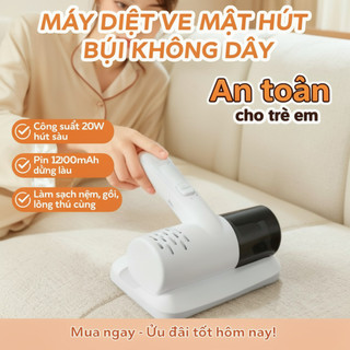 Không Dây Bụi Mite Chân Không Nệm Gối Thú Cưng Tóc Hút Mạnh Phòng Ngủ Nhà Bé