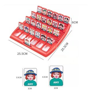 Who Is It Board Game Đoán Thẻ Trò Chơi Trí Nhớ Logic Trẻ Em Cha Mẹ Con Du Lịch Vui Nhộn