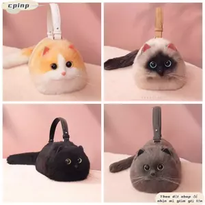 Túi xách CPINCP, Túi đeo vai Kawaii thời trang, Túi đựng đồ sang trọng thủ công dung tích lớn dễ thương