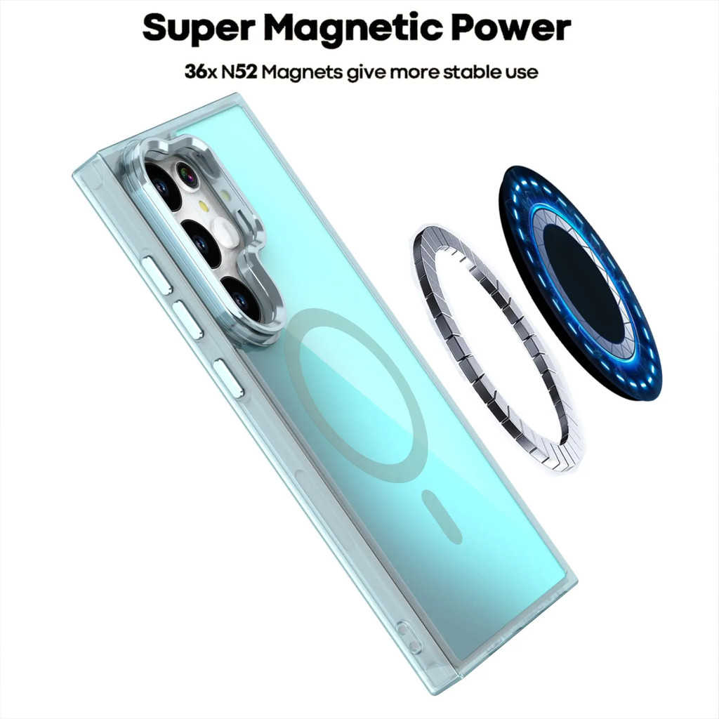 Ốp điện thoại đổi màu có giá đỡ kim loại tương thích cho Samsung S25 Ultra S24 ultra S23 ultra cho A56 5G A36 5G A55 A35 A15 A25 A13 A14 A05s