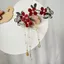 Cổ Hanfu Kẹp Tóc Vải Tua Rua Kẹp Tóc Retro Mới Trung Quốc Sườn Xám Đầu Kẹp Tóc Mũ Đội Đầu