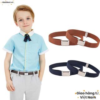 Thắt lưng IDEANEST thun cho trẻ em, dễ dàng điều chỉnh