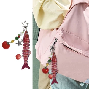 Treeling Nhiều Màu Sắc Sinh Vật Biển Chìa Khóa Fob Chiều Dài 15Cm Lý Tưởng Cho Chìa Khóa Hoặc Túi Charm