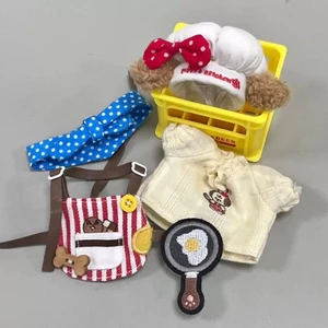 10cm Dễ Thương Quà Tặng Sinh Nhật Sao Biển Tinh Tế Chó Nhà Bếp Cotton Búp Bê Quần Áo Bé Búp Bê Mặt Dây Chuyền 4.27