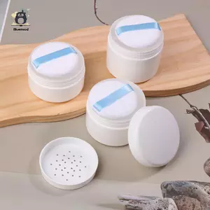 Hộp đựng bột rời 200 / 250 / 300g Bột dạng lỏng Bột tạo bột mật ong Hộp mực rỗng có nắp phồng Mới