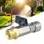 Van bi máy rửa áp lực PWSEND, Bộ máy rửa áp suất cao chống rò rỉ kết nối nhanh 1 / 4 ", Bộ chuyển đổi M22-14 / 15MM bằng thép không gỉ Bật công tắc cho máy rửa áp suất