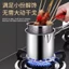 Nồi chiên bằng thép không gỉ cấp thực phẩm mới Nồi chiên xiên Mini có bộ lọc khí