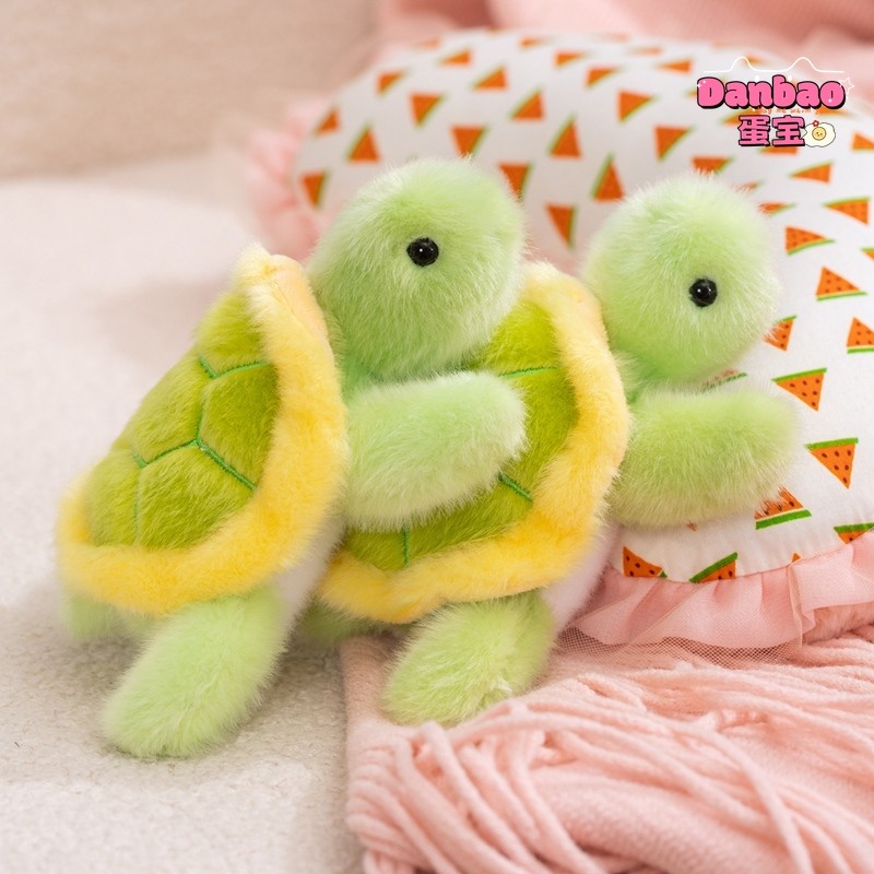 [DANBAO] Happy Little Turtle Đồ chơi sang trọng Búp bê rùa dễ thương với vật liệu từ tính Quà tặng mềm cho trẻ em Quà tặng sinh nhật DANBAO Đồ chơi