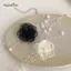 AqToCna Lãng Mạn Choker Hoa Ngọc Trai Nelace Nữ Cổ Dây Xích Hoa Nelace AqToCna