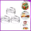 3 Chiếc Hộ Gia Đình Trong Suốt Lọ Thủy Tinh Trọng Lượng Nắp Lên Men Kimchi Sauerkraut