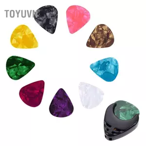 Toyuvn Toyuvn fangzi 34 Chiếc Đàn Guitar Bộ Phụ Kiện Phím Chuyển Vị Kẹp Dây Đàn Acoustic Cầu Chân Xương