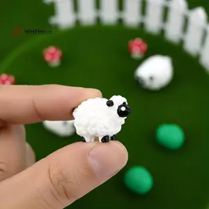 < WHPHous-t > 1 Bộ Tượng Nhỏ Cừu Hàng Rào Thu Nhỏ Cho Nhà Búp Bê Mô Hình Trang Trại Nhỏ Động Vật DIY Cảnh Đẹp