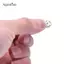 AqToCna 10 Bộ Ve Áo Pin Giá Đỡ Bule Ly Hợp Trang Sức DIY Bướm Huy Hiệu Trâm Cài Khóa AqToCna