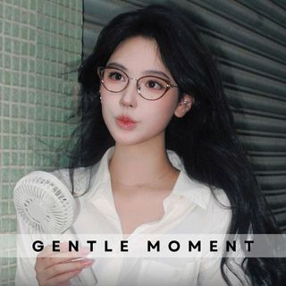 Kính mắt mèo đổi màu gọng kim loại GENTLE MOMENT chống ánh sáng xanh chống tia UV thời trang nữ GMK239