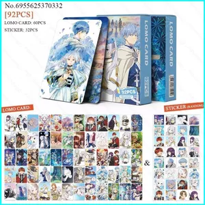HT2 92 Cái / bộ Frieren: Beyond Journey 's End LOMO Thẻ Dán Bưu Thiếp Bộ Sưu Tập Anime Ngoại Vi TH2