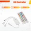 Bộ điều khiển LED Bluetooth + 40 phím Điều khiển từ xa Ứng dụng điều khiển và đồng bộ nhạc RGB DC5-24V cho đèn LED RGB 5050 3528