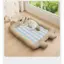 【Ready Stock】 Cute Little Fish Ice Silk Nest Cool Breathable Large Space Heightened Pillow Moisture-Proof Moisture-Proof Non-Lint Spine Protection Pet Bed tKOs