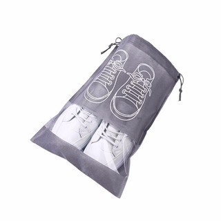 Mẫu Mới - Set 10 Túi Vải Đựng Giày Dép Đi Du Lịch Size 32x44 - Túi Dây Rút Vải Không Dệt Chống Bụi Mịn