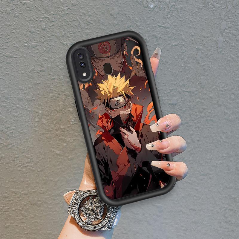 Ốp Lưng Cho Samsung A20 A30 Hoạt Hình Silicon Điện Thoại Thông Minh Mềm TPU One Piece Naruto Mắt Thiên Thần Chống Sốc Ốp Lưng